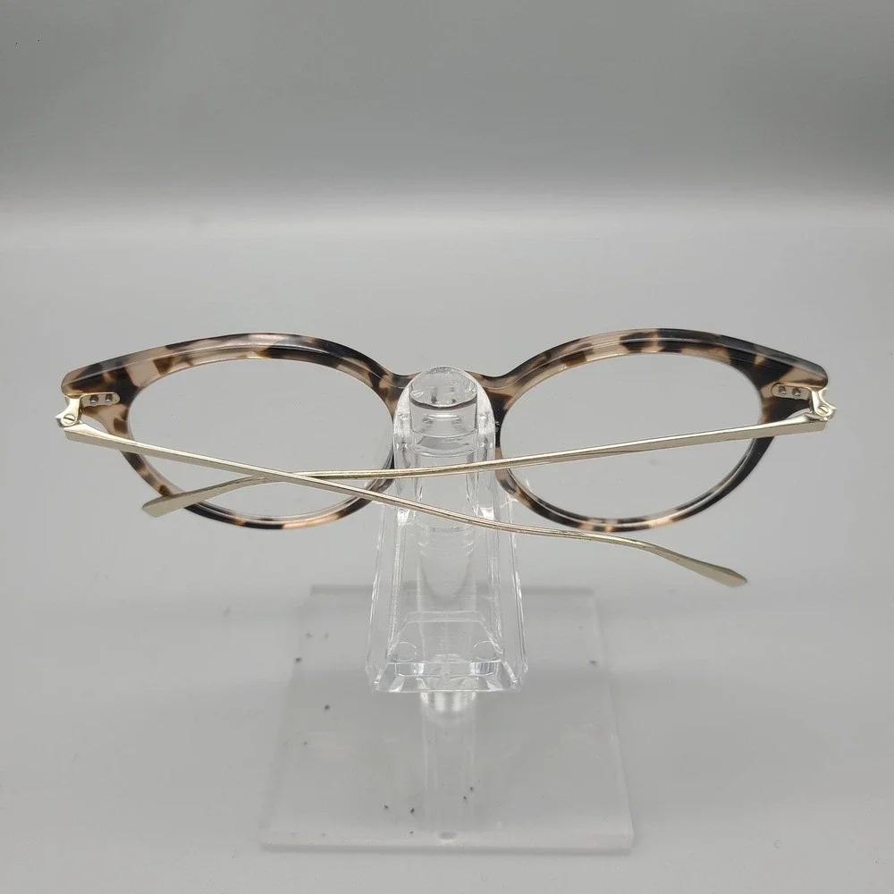 Warby Parker Langley W 7200 Tortoise Shell Round Cat Eye Eyeglasses 52-19-140